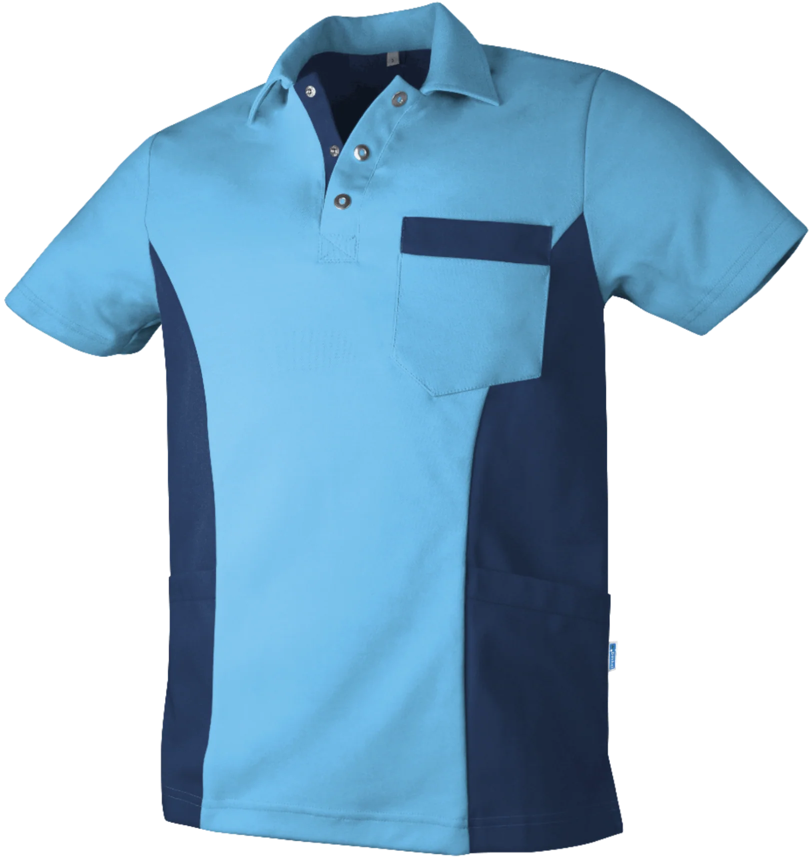 Heren polo Dieter gekleurd