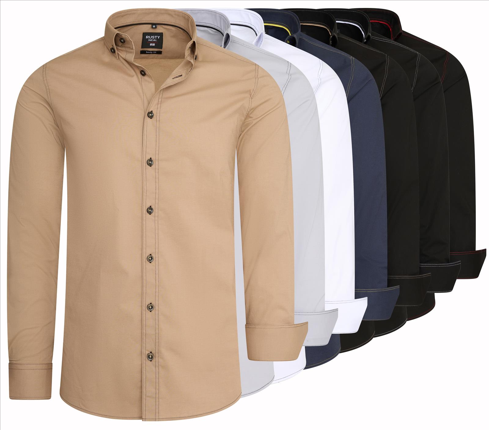 Italian Style – Heren Overhemd – Wit – Casual – Style-Italy – Art.nr. 11024 - Afbeelding 4