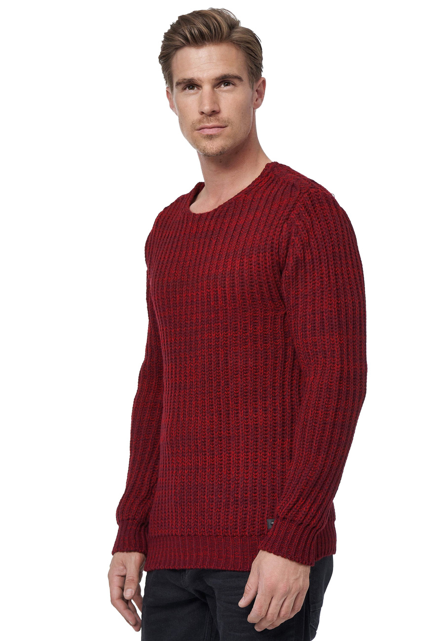 Rusty Neal – Trui Heren – Rood – Casual – Stijlvol – Art.nr. 13392