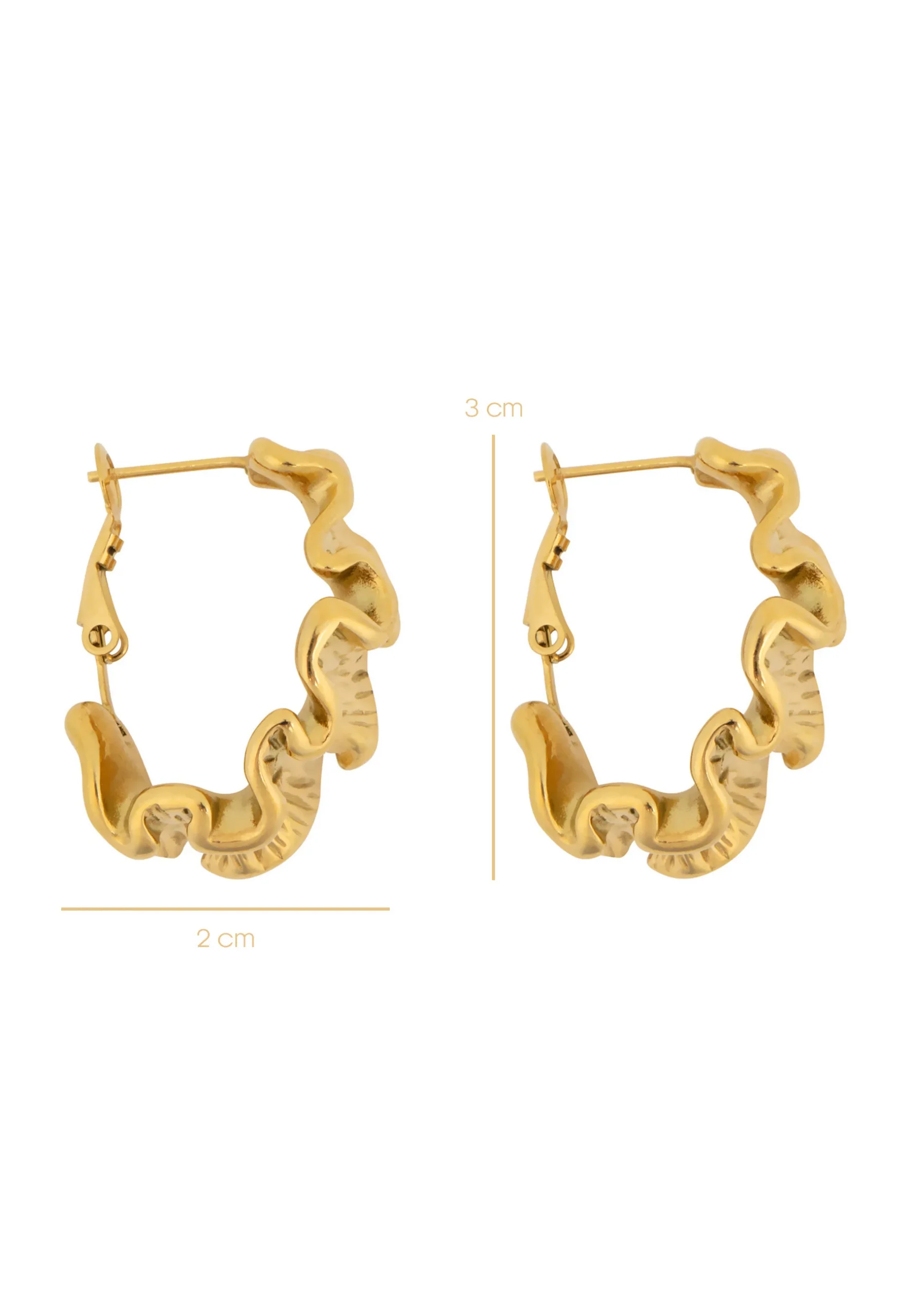 Oorbellen Florence - Goud - Afbeelding 7