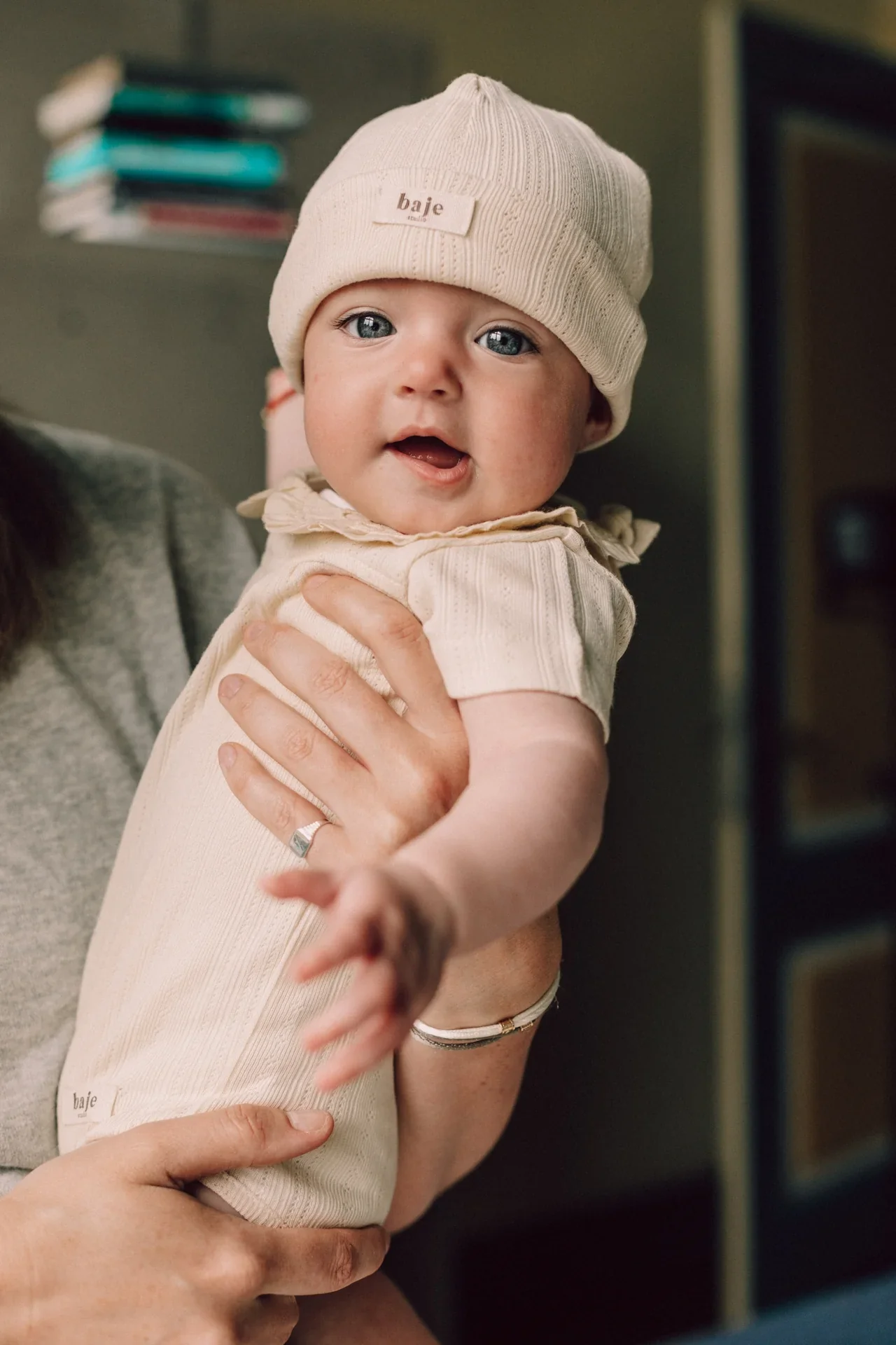 Baje Studio - Yuul bodysuit Romper - Creme Oat - Afbeelding 5