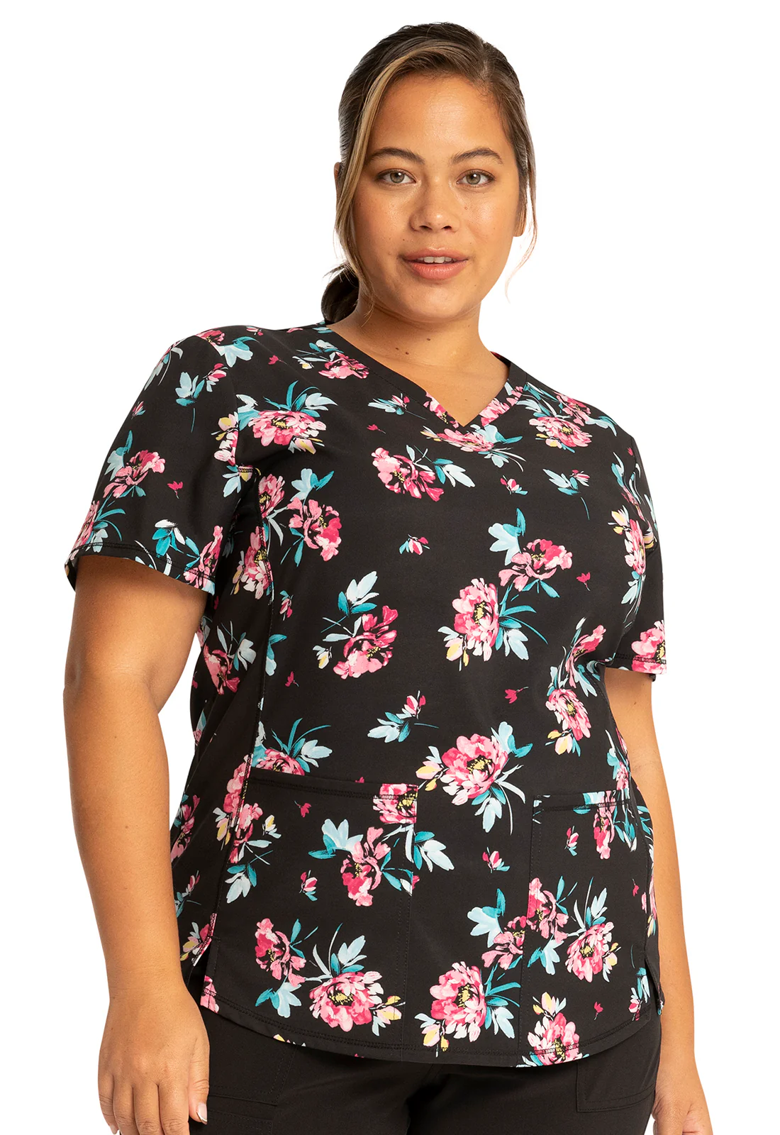 Tuniek Cherokee Allura CKA700 Dark Blooms - Afbeelding 2