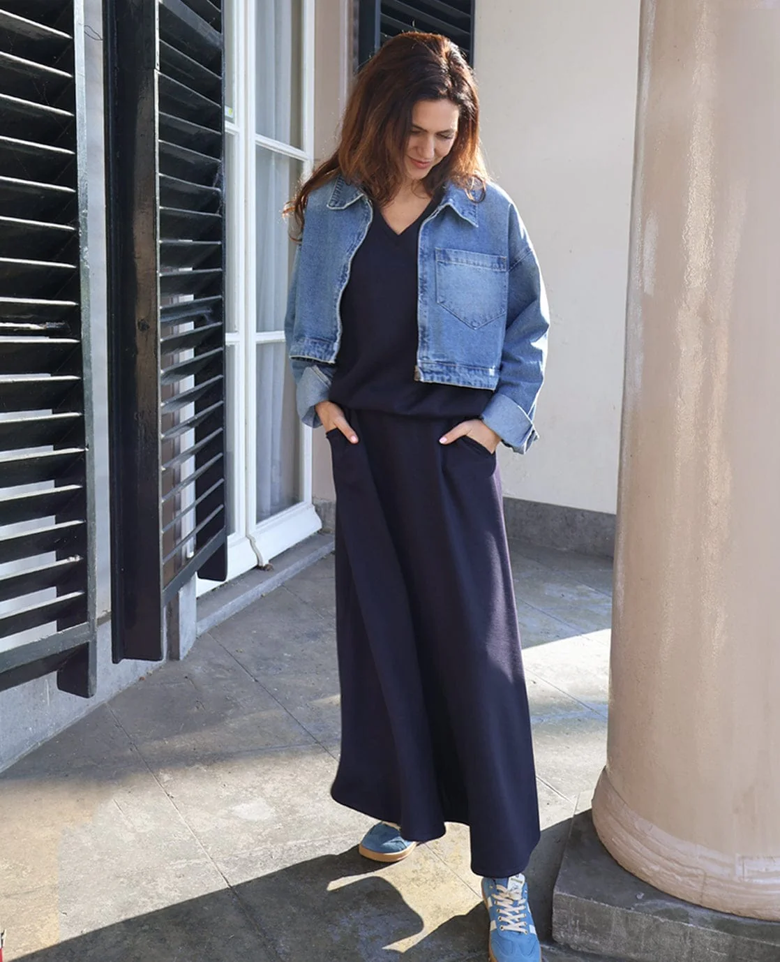 Skirt | Donkerblauw - Afbeelding 2