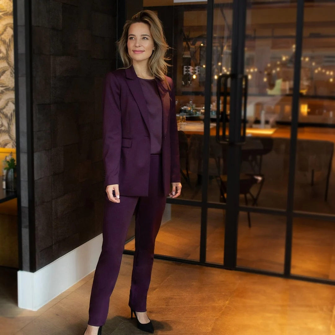 Pant Esmee Premium Travel | Perfect Purple - Afbeelding 9