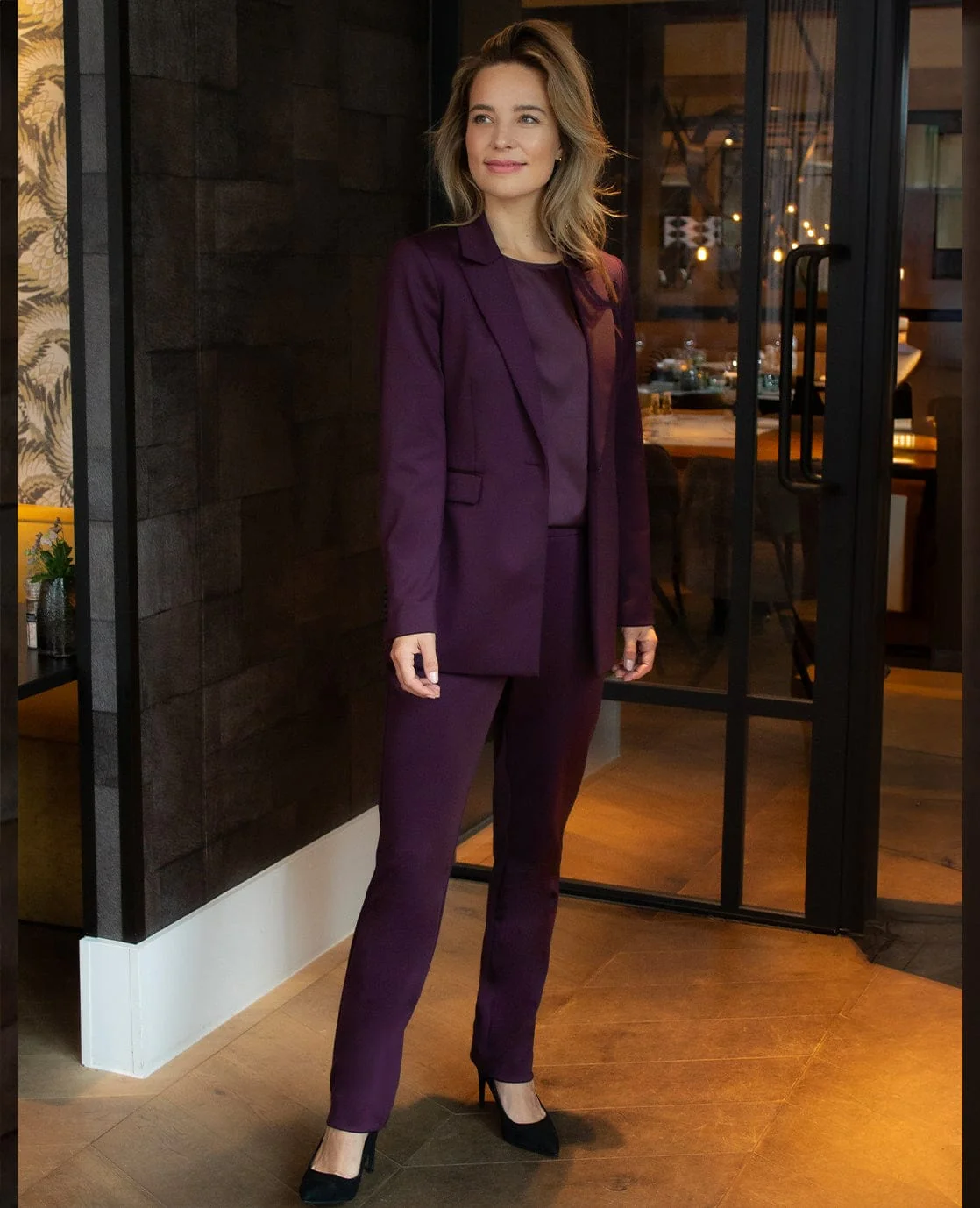 Pant Esmee Premium Travel | Perfect Purple - Afbeelding 2