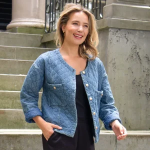 Jacket Quilted | Denim