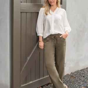 Pant Fleur Jogg Denim | Taupe