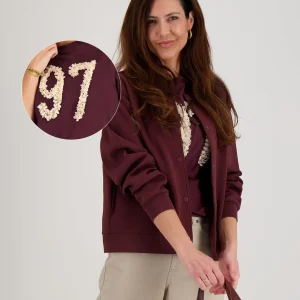 Tee Flower | Burgundy