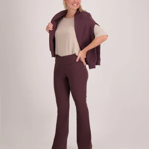 Pant Flare Sports Travel | Plum