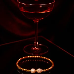 Bracelet Pearls | Goud