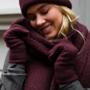 Handschoenen | Burgundy