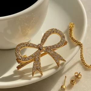 Broche | Goud/Zilver