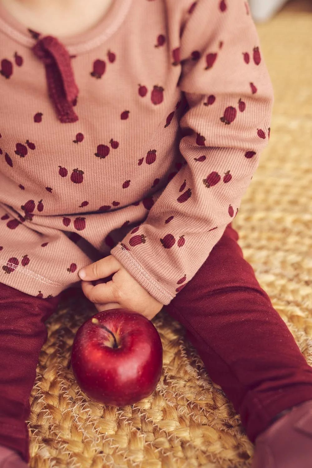 Müsli - Cozy me sweat legging (Cabernet) - Afbeelding 4