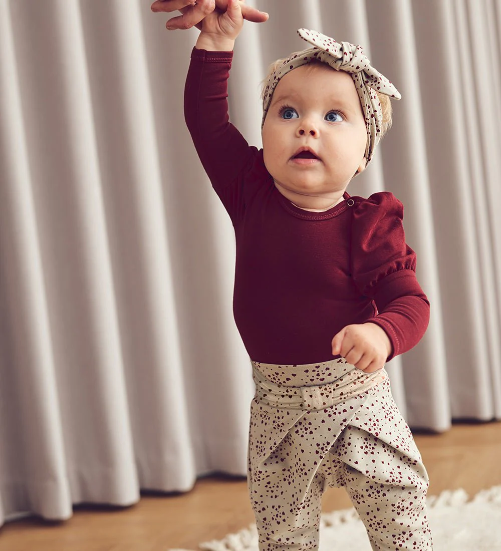 Müsli - Cozy me puff body/romper - Cabernet - Afbeelding 2