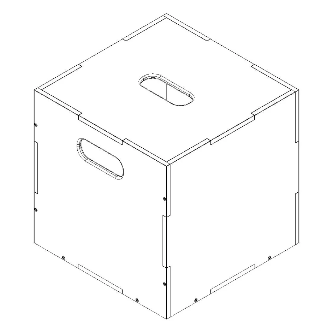 Nofred - Cube Storage/opbergbox - Olive Green - Afbeelding 5