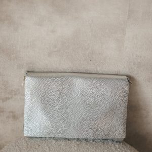 Clutch zilver