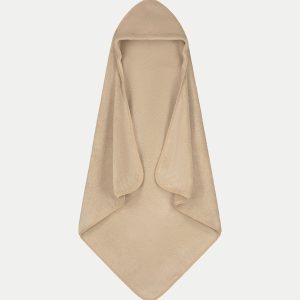 Badcape Baby zero-twist katoen | Latte