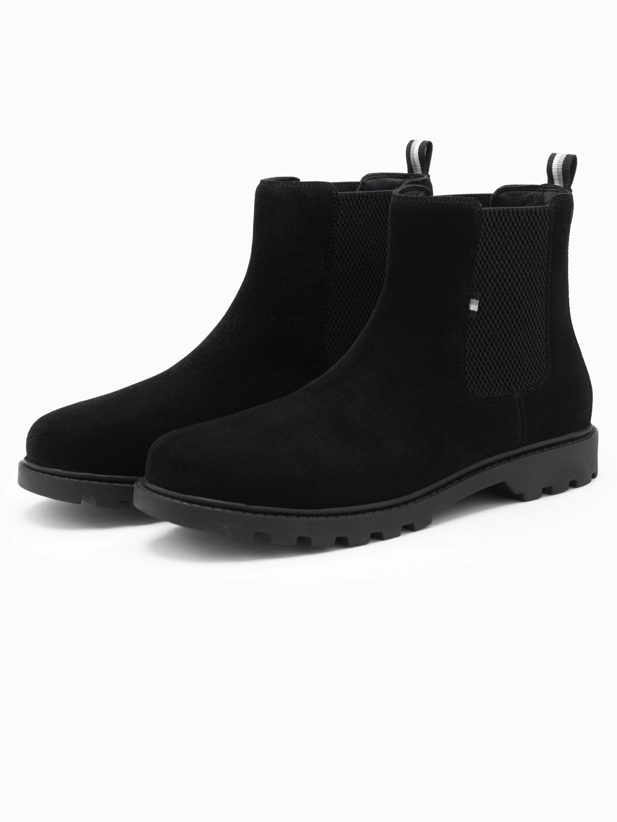 Italian Style – Heren Schoenen – Zwart – Suede – Italia Moda – Art.nr. OM-0173 - Afbeelding 5