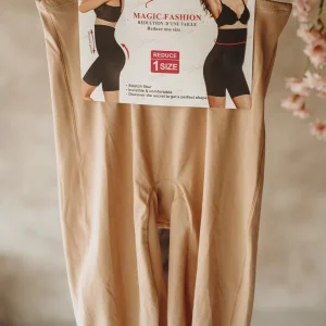 Fietsbroekje high waist huidskleur