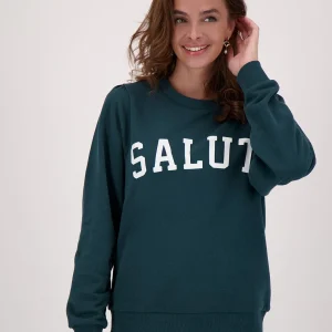 Sweater Salut | Peacock Green