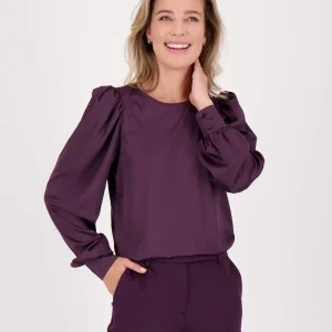 Top Madeleine Satin | Perfect Purple