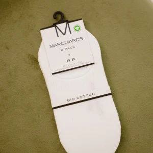 MM Unisex Invisible Footie White