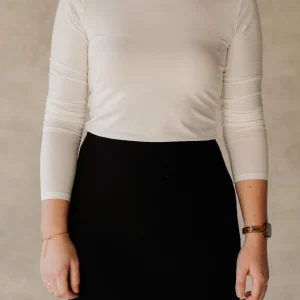 MSCHBetrina LS top Bright White