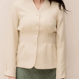 MSCHEsteriane Blazer Oatmeal melange