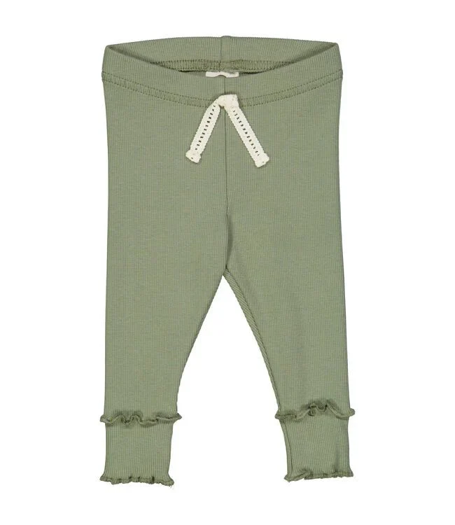 Müsli - Cozy me rib legging/broek (Poetry Green) - Afbeelding 2