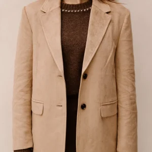 Namy Imitated Suede Blazer Sand