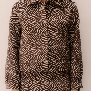 Objthea Short Jacket Morel Birch