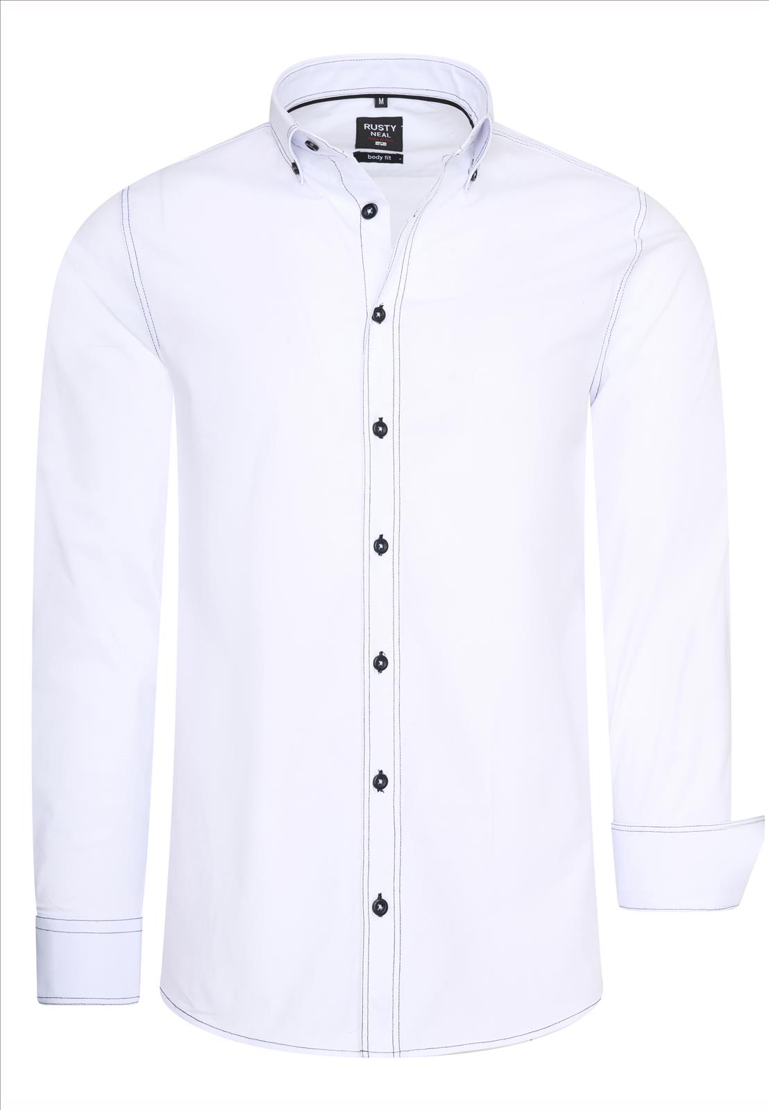 Italian Style – Heren Overhemd – Wit – Casual – Style-Italy – Art.nr. 11024