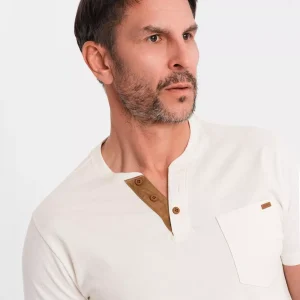 Italian Style – Poloshirt Heren – Suéde – Wit – Italianstyle – Art.nr. 0206
