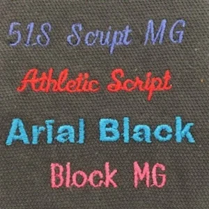 Naam borduren op kleding