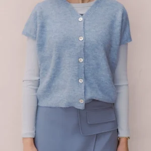 Yade gilet blauw